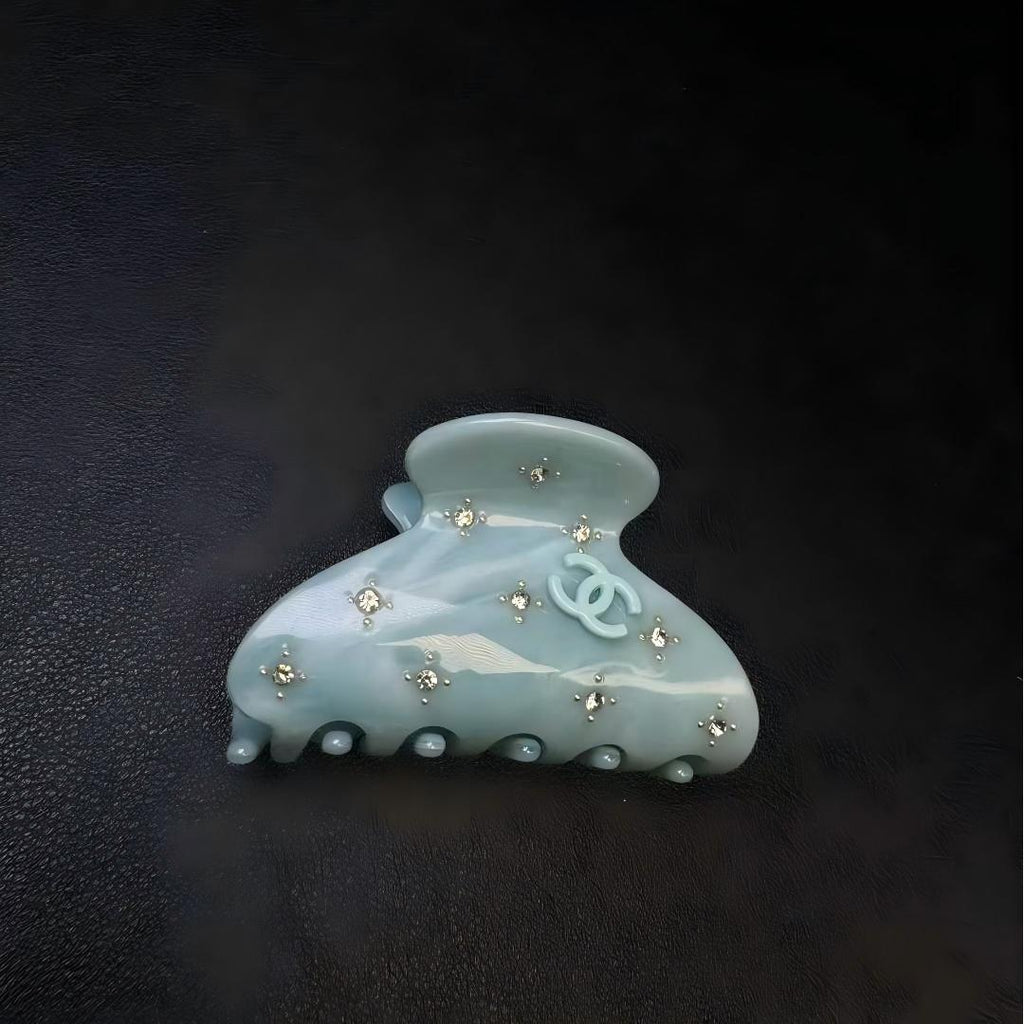 Chanel Small Colorful Hair Claw (Total 5pcs)