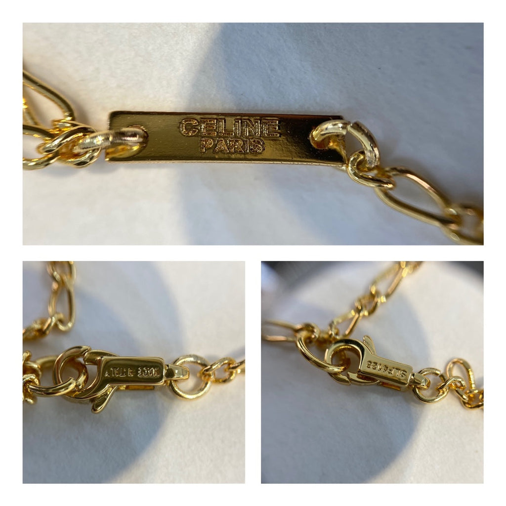 Celine Triumphal Arch Pendant Necklace