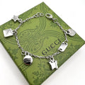 Gucci Five Pendants Bracelet