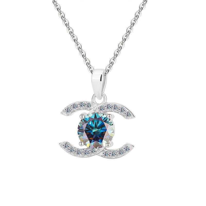 Chanel Colored Moissanite Necklace