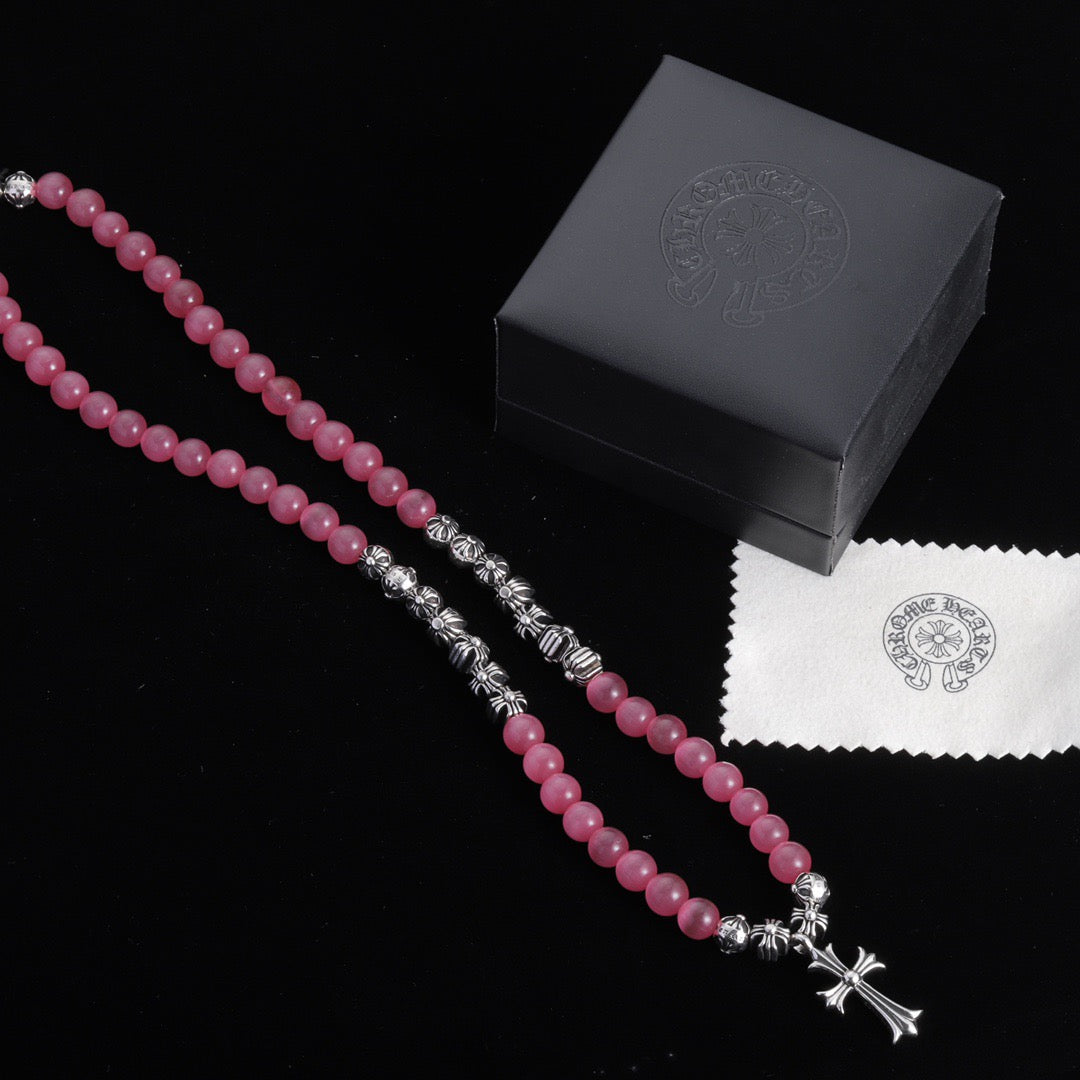 Chrome Hearts Bead Necklace