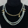 Chanel Denim Layered Chain