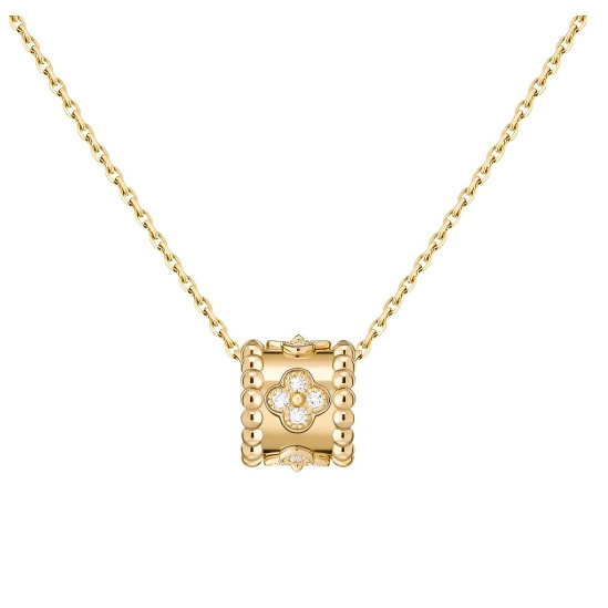 VCA Perlée Clovers Pendant Necklace