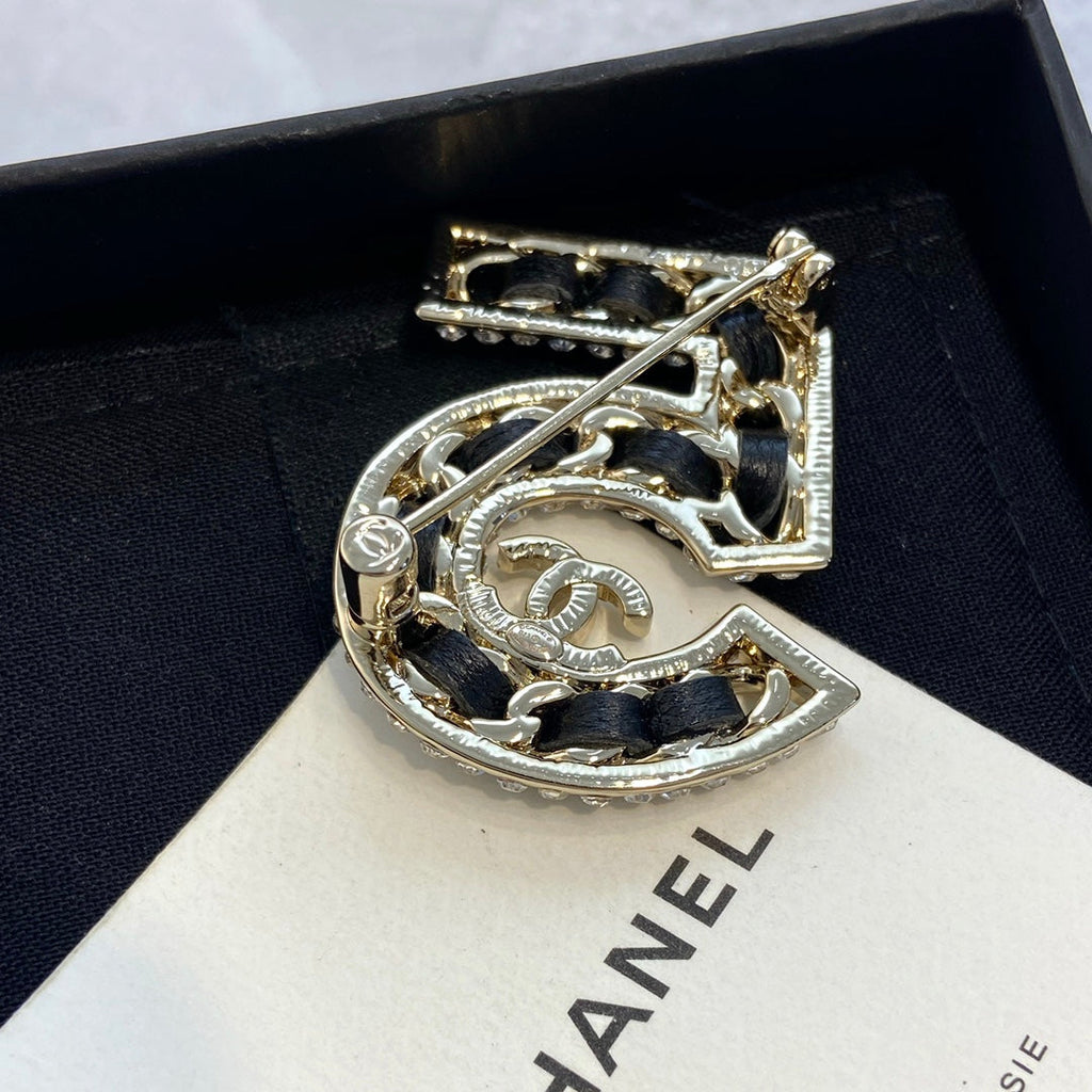 Chanel Number 5 Brooch